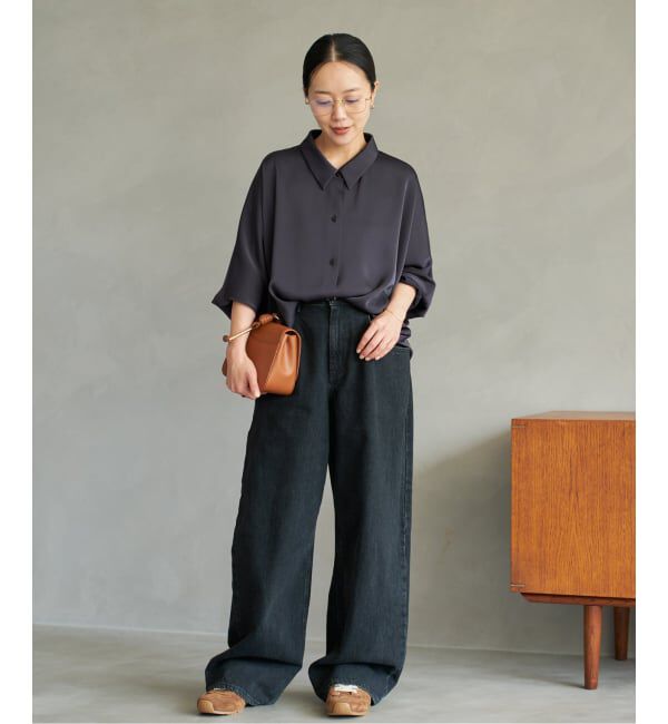 Plage「dull satin dolman ブラウス」|シャツ・ブラウス|