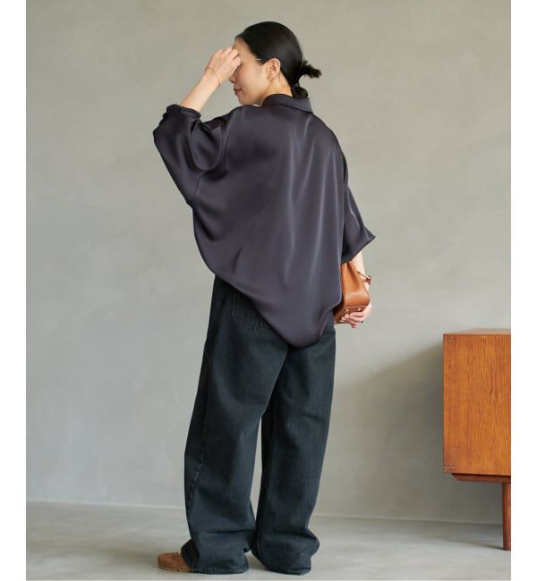 Plage「dull satin dolman ブラウス」|シャツ・ブラウス|