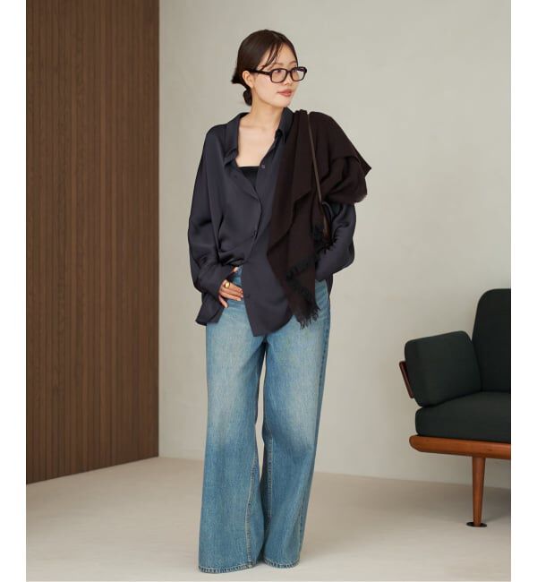 Plage「dull satin dolman ブラウス」|シャツ・ブラウス|