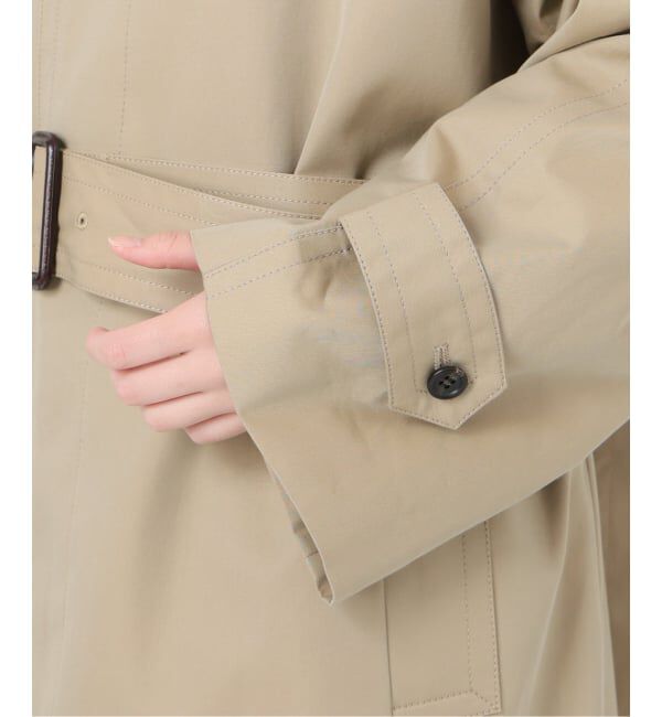 Plage「R&rsquo;IAM レザーカラーTRENCH コート」|トレンチコート|