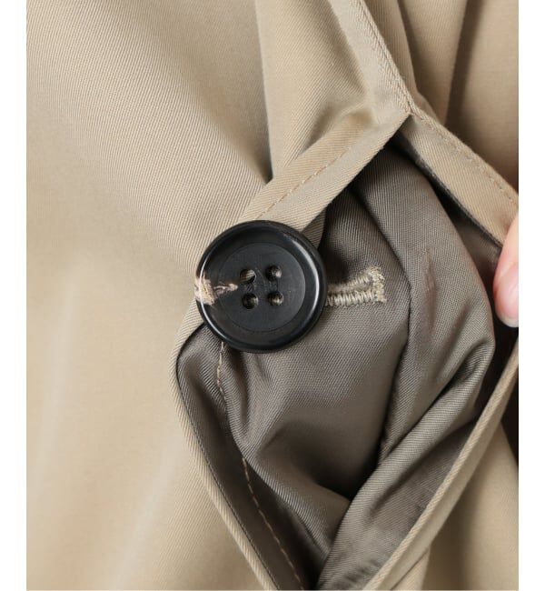 Plage「R&rsquo;IAM レザーカラーTRENCH コート」|トレンチコート|