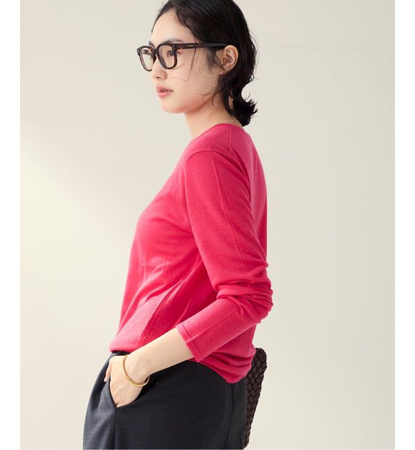 Plage「CU WO Fine Knit New プルオーバー」|ニット・セーター|