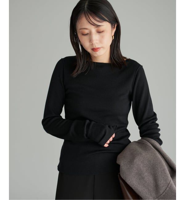 Plage「《追加》super100s Jersey boat/N プルオーバー」|Tシャツ・カットソー|