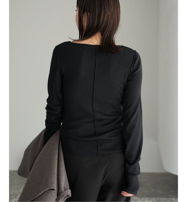 Plage「《追加》super100s Jersey boat/N プルオーバー」|Tシャツ・カットソー|