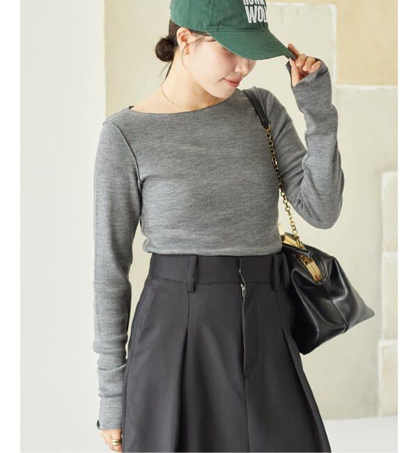 Plage「《追加》super100s Jersey boat/N プルオーバー」|Tシャツ・カットソー|