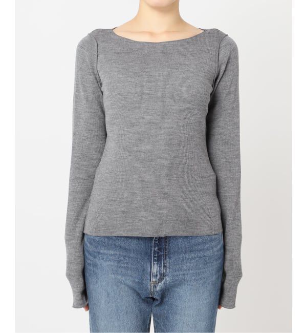 Plage「《追加》super100s Jersey boat/N プルオーバー」|Tシャツ・カットソー|