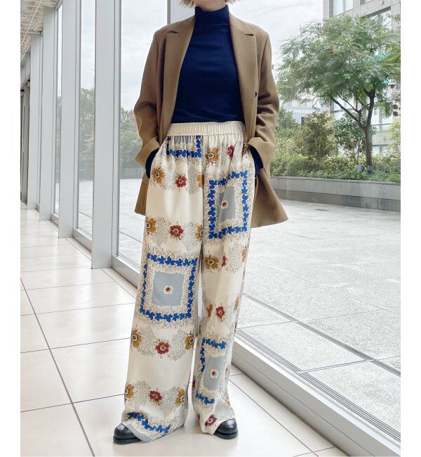 IENA LA BOUCLE「IENA LA BOUCLE ヒストリカルボタニーパンツ」|その他|