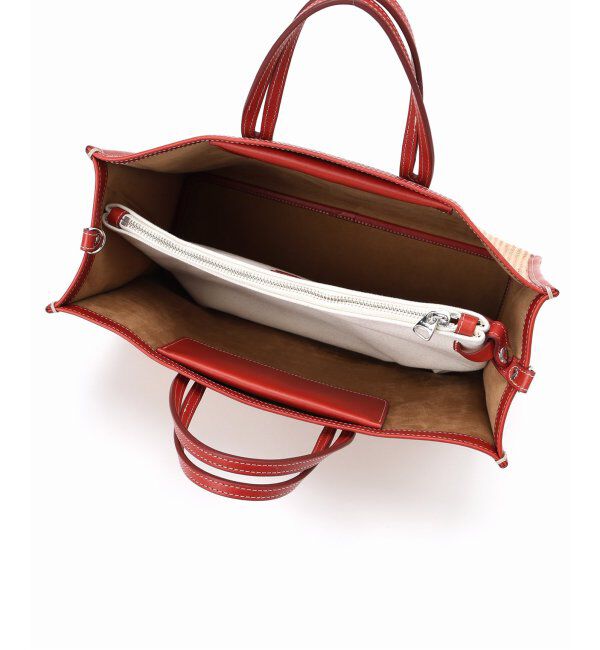 IENA「A VACATION/ア ヴァケーション BREAD M SUMAC STRIPE トートバッグ」|トートバッグ|