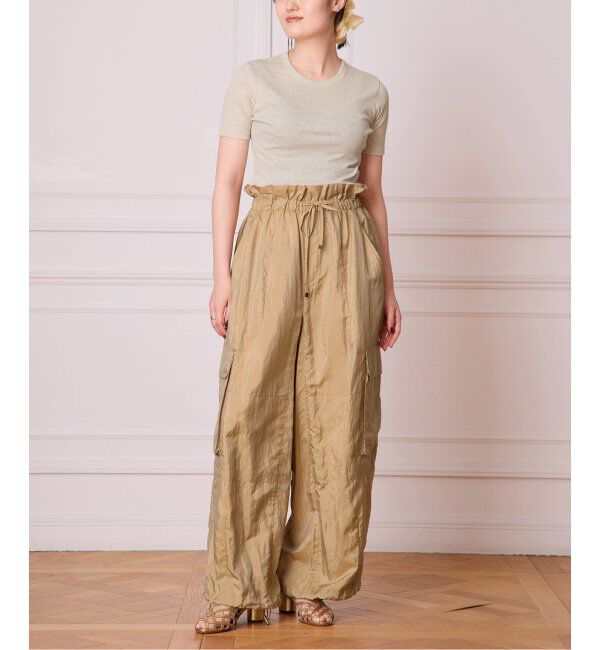 IENA LA BOUCLE「IENA LA BOUCLE ライトリブハーフスリーブプルオーバー」|Tシャツ・カットソー|