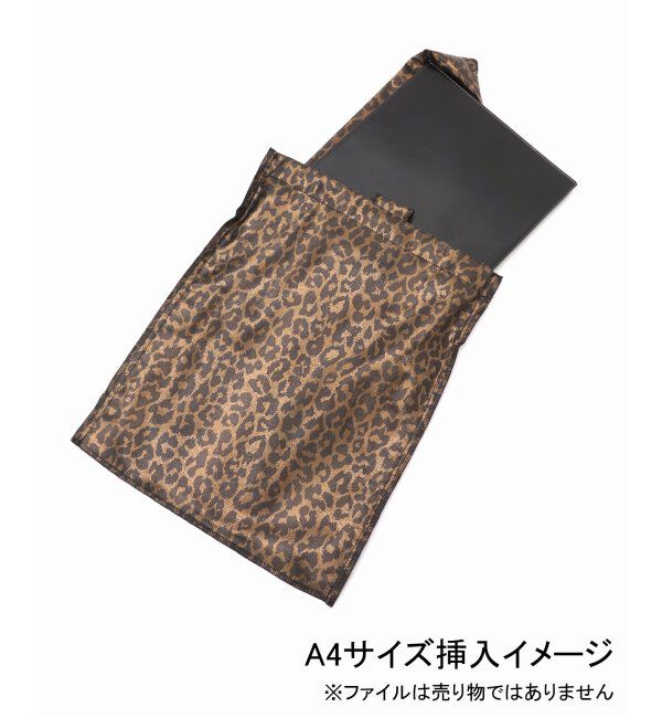 SLOBE IENA「《追加2》ITTI/イッチ SLOBE別注 TOTE M LEO」|トートバッグ|