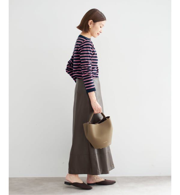 IENA「《追加2》SEATTLEボーダープルオーバー」|ニット・セーター|