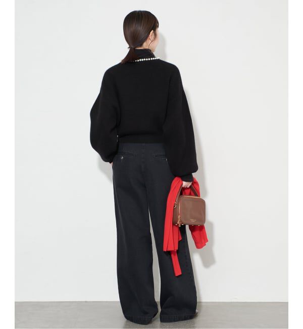 SLOBE IENA「パールカーディガン」|カーディガン|