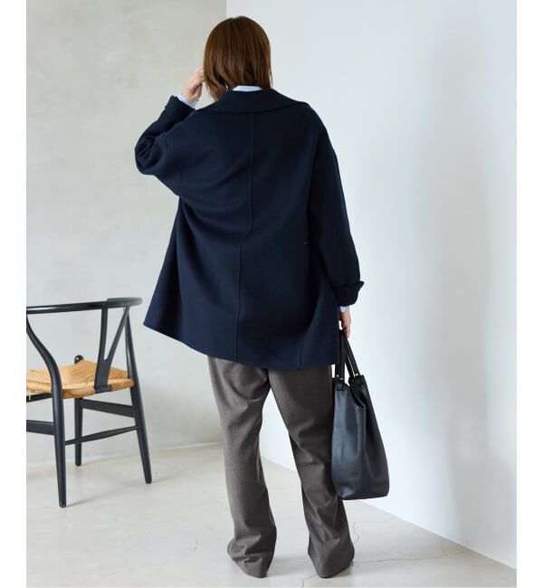 SLOBE IENA「《吸湿発熱/WEBのみ4サイズ展開》ウールミックスドロストスラックス」|スラックス|