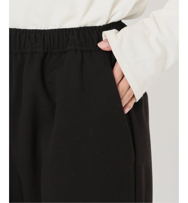 SLOBE IENA「《吸湿発熱/WEBのみ4サイズ展開》ウールミックスドロストスラックス」|スラックス|