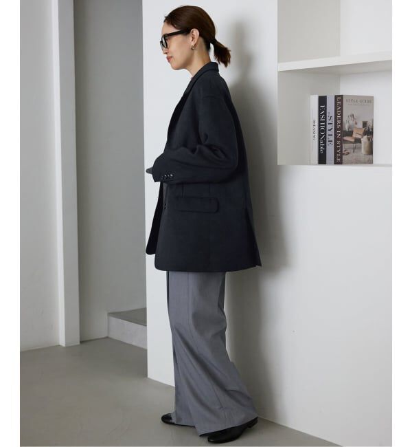 SLOBE IENA「《WEBのみ4サイズ展開》TRワイドトラウザー」|スラックス|