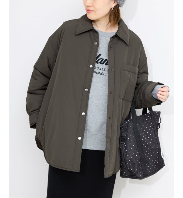 SLOBE IENA「《吸湿発熱》TOPTHERMOシャツブルゾン」|その他|