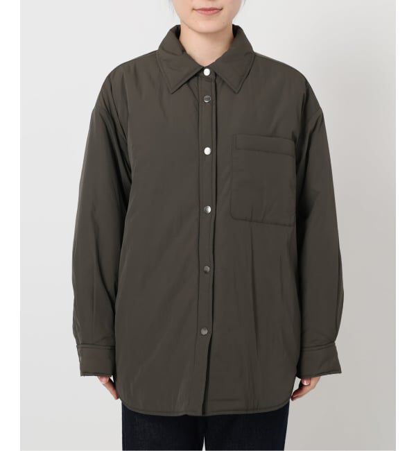 SLOBE IENA「《吸湿発熱》TOPTHERMOシャツブルゾン」|その他|