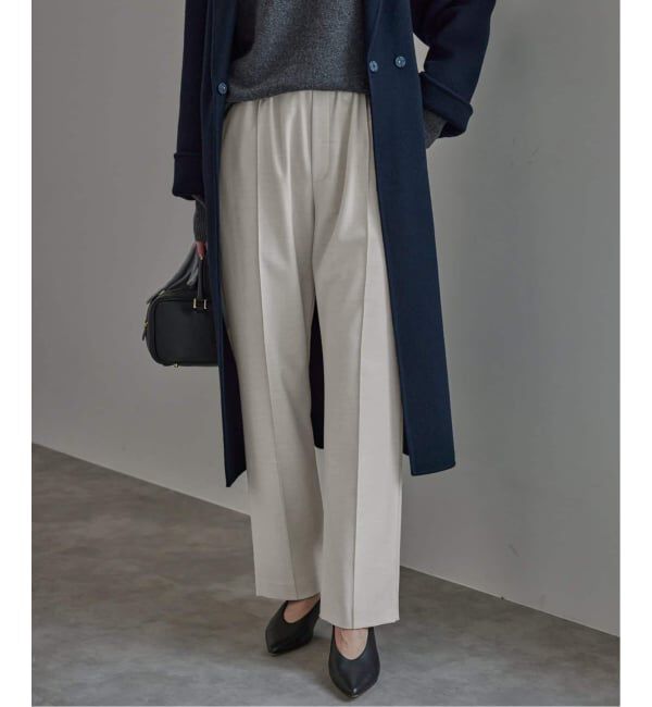 SLOBE IENA「《吸湿発熱/WEB限定/追加2》CIRCULATE WARM パンツ」|スラックス|