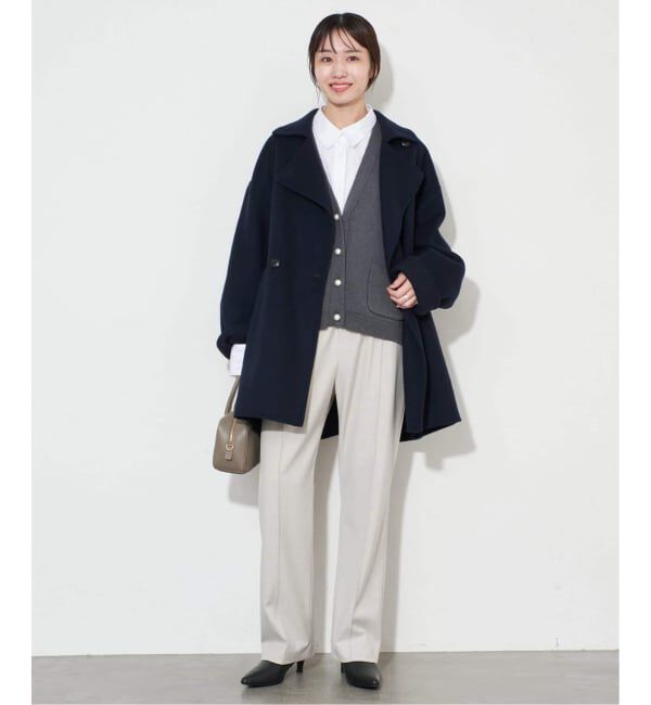 SLOBE IENA「《吸湿発熱/WEB限定/追加2》CIRCULATE WARM パンツ」|スラックス|