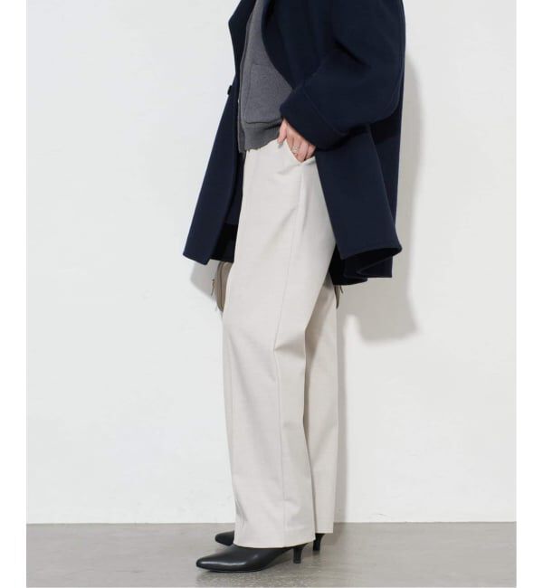 SLOBE IENA「《吸湿発熱/WEB限定/追加2》CIRCULATE WARM パンツ」|スラックス|