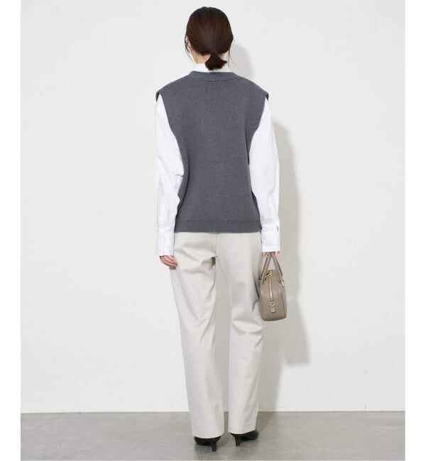 SLOBE IENA「《吸湿発熱/WEB限定/追加2》CIRCULATE WARM パンツ」|スラックス|