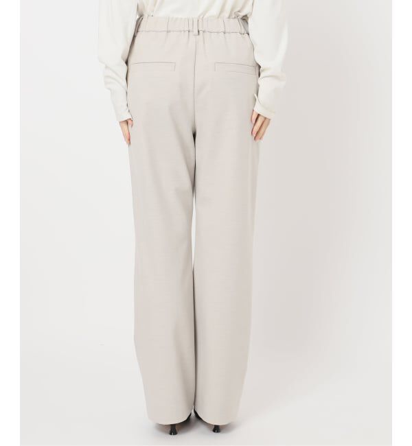 SLOBE IENA「《吸湿発熱/WEB限定/追加2》CIRCULATE WARM パンツ」|スラックス|