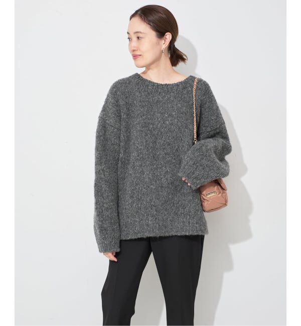 SLOBE IENA「+81BRANCA/ハチイチブランカ SLOBE別注 ペルーニット」|ニット・セーター|