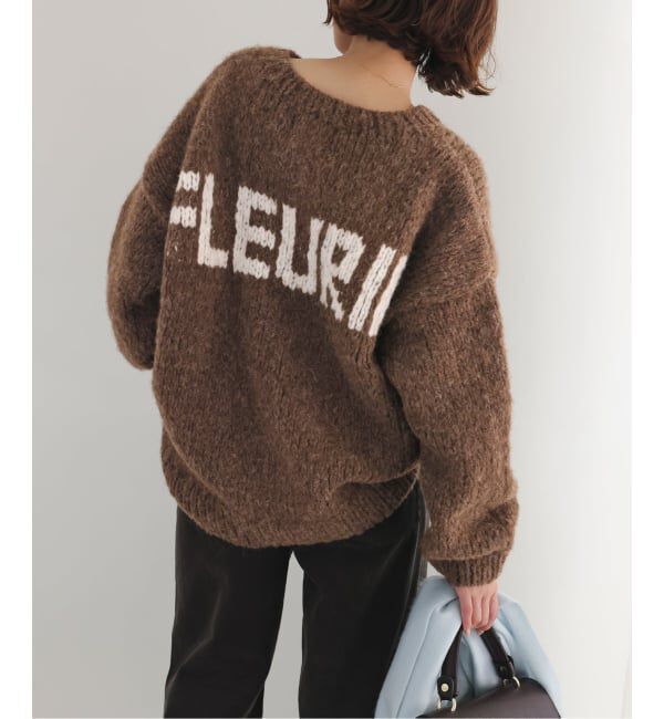 SLOBE IENA「+81BRANCA/ハチイチブランカ SLOBE別注 ペルーニット」|ニット・セーター|