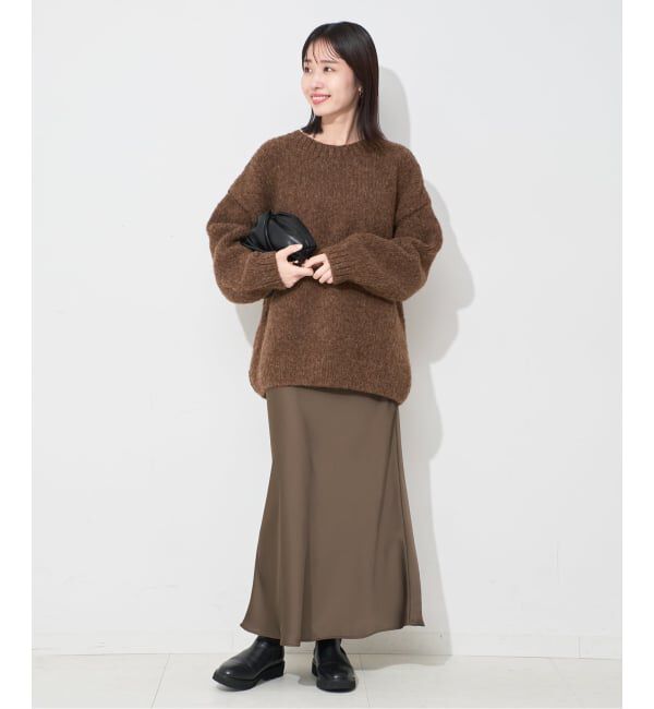 SLOBE IENA「+81BRANCA/ハチイチブランカ SLOBE別注 ペルーニット」|ニット・セーター|