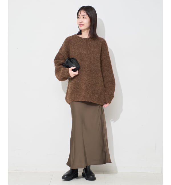 SLOBE IENA「+81BRANCA/ハチイチブランカ SLOBE別注 ペルーニット」|ニット・セーター|