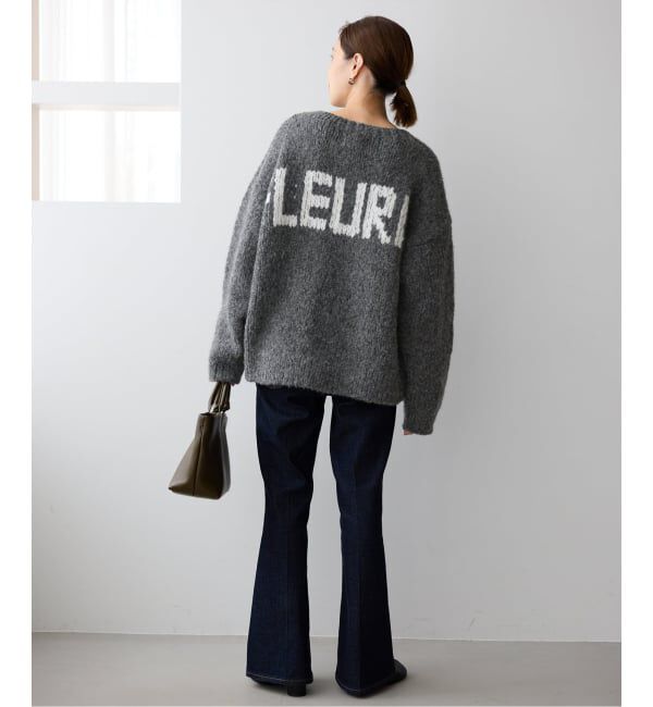 SLOBE IENA「+81BRANCA/ハチイチブランカ SLOBE別注 ペルーニット」|ニット・セーター|