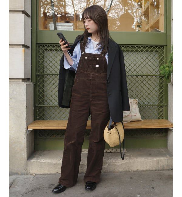 SLOBE IENA「LEE /リー SLOBE別注 コーデュロイオーバーオール」|オールインワン|