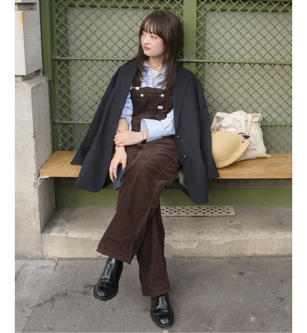 SLOBE IENA「LEE /リー SLOBE別注 コーデュロイオーバーオール」|オールインワン|