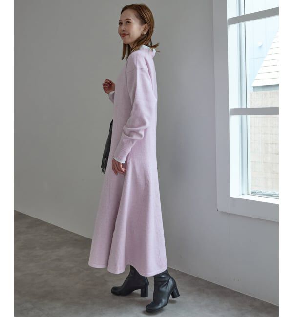 SLOBE IENA「フレアーニットワンピース」|ワンピース|