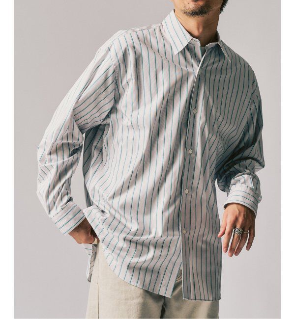 417 EDIFICE「LE JAPON Akita レギュラーシャツ」|シャツ・ブラウス|グリーン