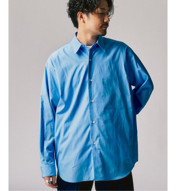 417 EDIFICE「LE JAPON Akita レギュラーシャツ」|シャツ・ブラウス|ブルー