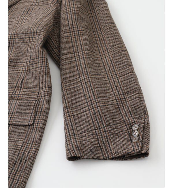 EDIFICE「COUTURE D&rsquo;ADAM (クチュール ド アダム) Big ジャケット(グレンチェック)」|テーラードジャケット|