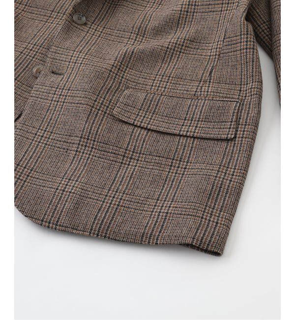 EDIFICE「COUTURE D&rsquo;ADAM (クチュール ド アダム) Big ジャケット(グレンチェック)」|テーラードジャケット|