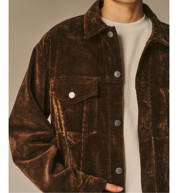417 EDIFICE「メランジ コーデュロイ Gジャン」|その他|