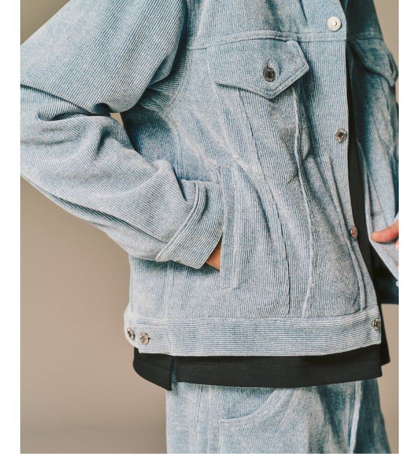 417 EDIFICE「メランジ コーデュロイ Gジャン」|その他|