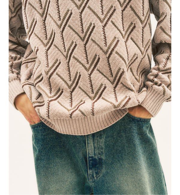 417 EDIFICE「ジオメジャガードニット」|ニット・セーター|