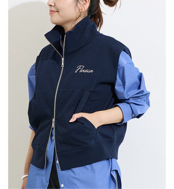 JOURNAL STANDARD「OE裏毛ダブルジップベスト」|ベスト・ジレ|