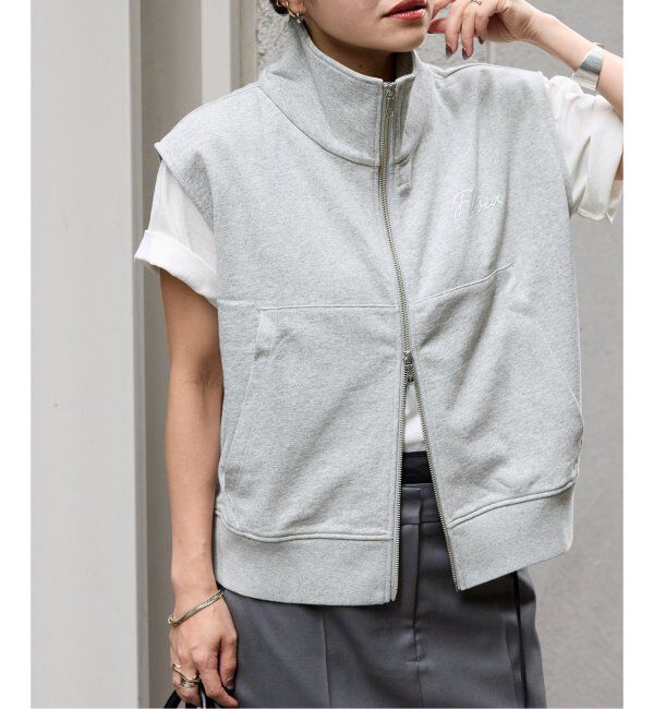 JOURNAL STANDARD「OE裏毛ダブルジップベスト」|ベスト・ジレ|