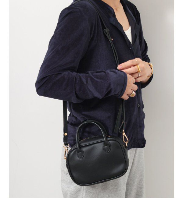 JOURNAL STANDARD relume「【VELETTO/ヴェレット】ミニハンドBAG」|ボストンバッグ|ブラック