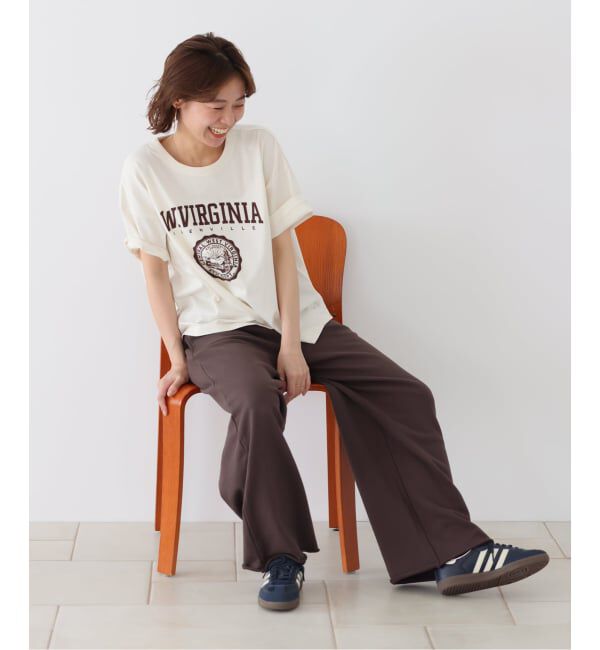 JOURNAL STANDARD relume「ヴィンテージフロッキーロゴTEE」|Tシャツ・カットソー|