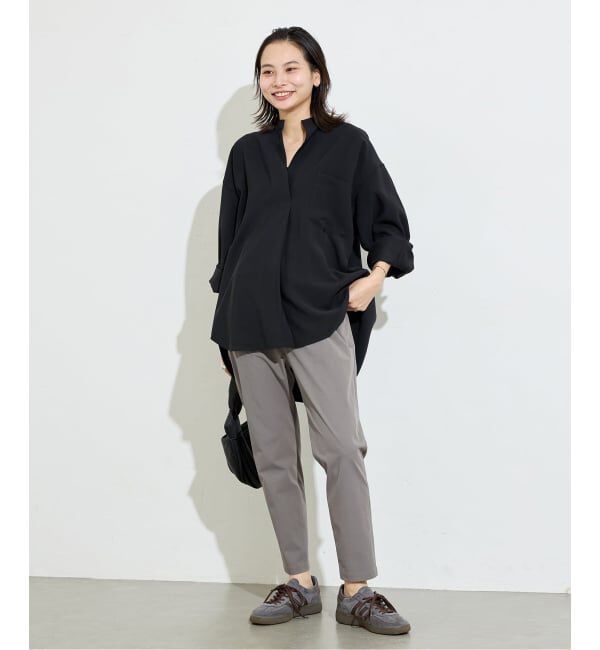 JOURNAL STANDARD「《追加5》【撥水/接触冷感/洗える/UV】リネンナイロンストレッチテーパードパンツ」|その他|