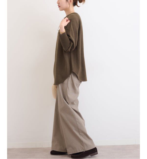 JOURNAL STANDARD relume「《追加2》ウールミックス2WAYビッグプルオーバー」|ニット・セーター|