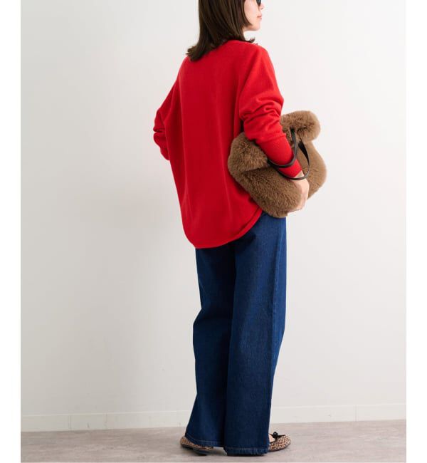 JOURNAL STANDARD relume「《追加2》ウールミックス2WAYビッグプルオーバー」|ニット・セーター|