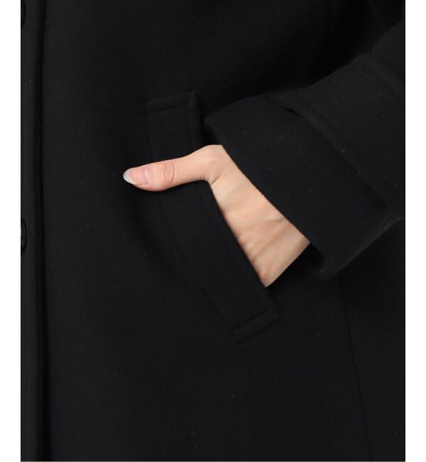 JOURNAL STANDARD relume「《追加》ピュアラムロングコクーンコート」|ピーコート|