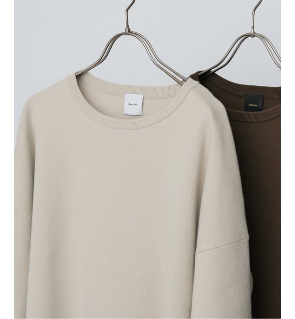 Spick and Span「ウォッシャブルPEバルキーヤーンルーズニット」|ニット・セーター|